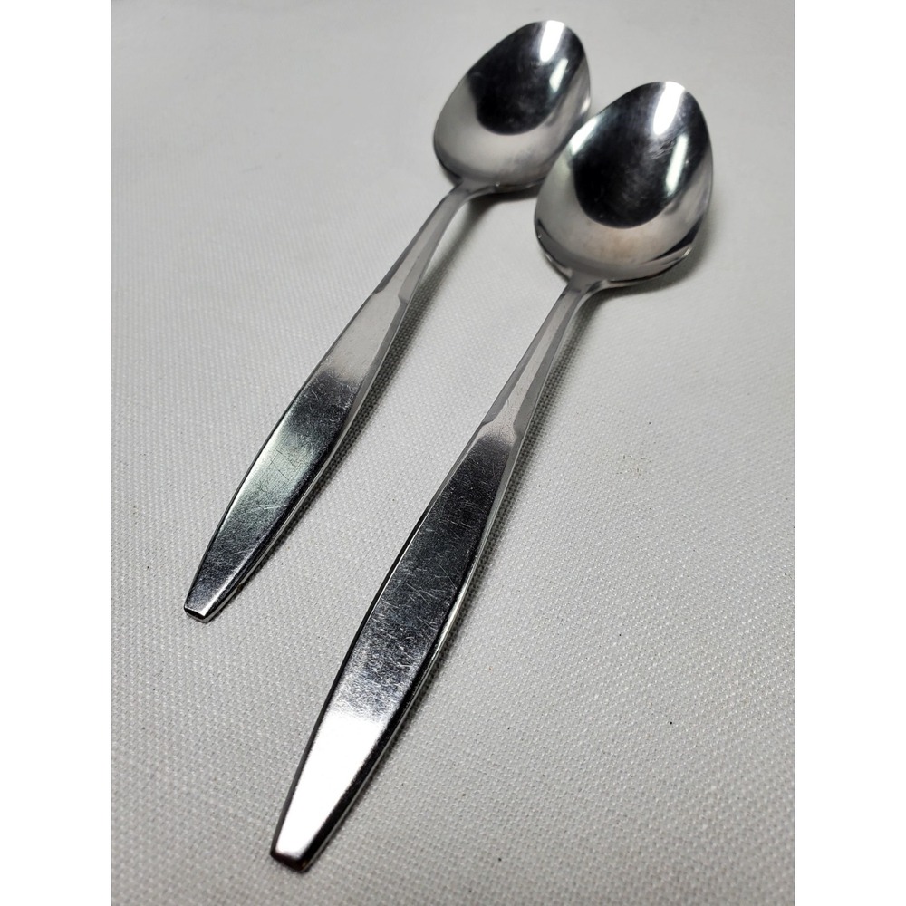 Stanley‎ Roberts Stainless Steel Tablespoons Set of 2 Taiwan Modern Replacement